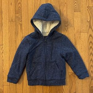 Cozy Navy Blue Kids Hoodie